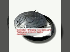 UV Resistant FRP Grating - Long-Lasting and Weatherproof Grating for Outdoor Applications