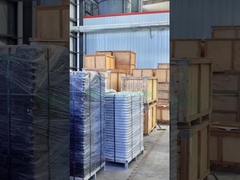 The Composite Manhole Cover has been produced and is now packed for shipment.