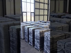 The production of the composite manhole cover has been completed and is now packed for shipment.