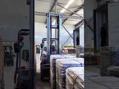 The composite manhole cover has been successfully produced and is now properly packed and ready for 