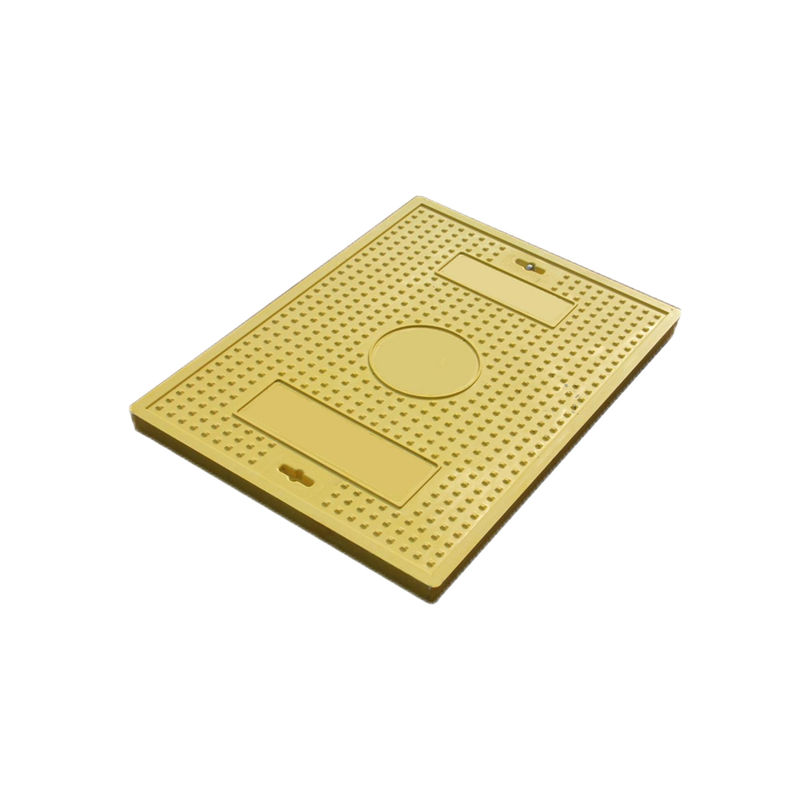 Nắp hố ga viễn thông bằng sắt dễ uốn 764mm D400 EN124 dành cho các điểm truy cập mạng