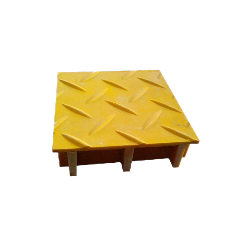 SecureWalk FRP Grating Panels Kháng ăn mòn Đáng nhẹ Tăng cường cao so với tỷ lệ trọng lượng