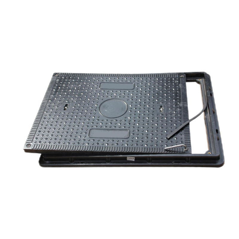 FRP Sewer Manhole Cover with Bolted Installation Method, 40 Tons Load Capacity, and Chemical Rust Resistance