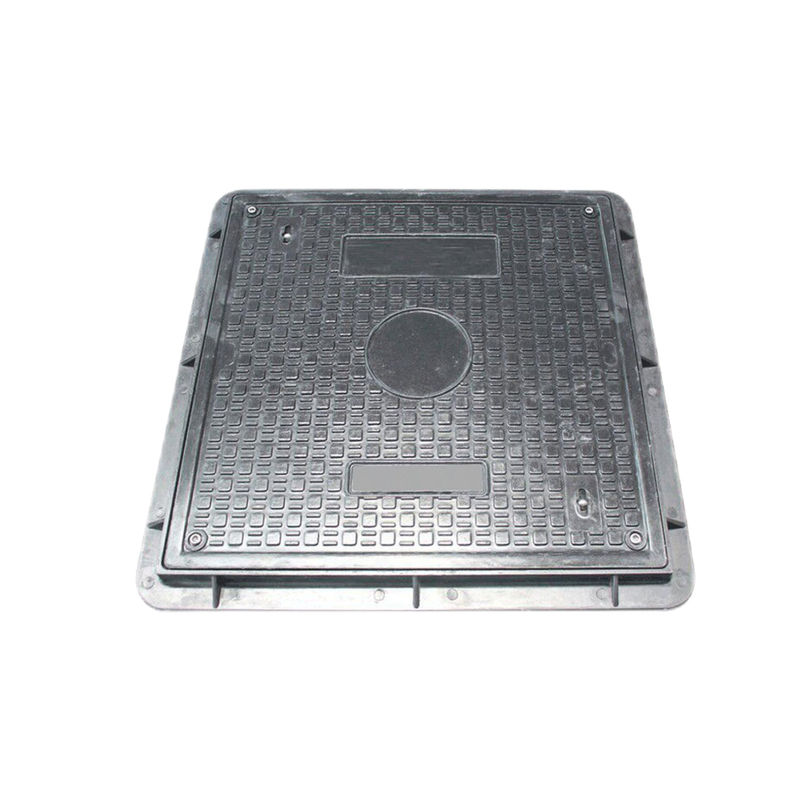 FRP Sewer Manhole Cover with Bolted Installation Method, 40 Tons Load Capacity, and Chemical Rust Resistance