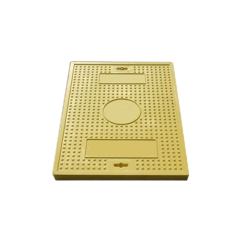 FRP Sewer Manhole Cover with Bolted Installation Method, 40 Tons Load Capacity, and Chemical Rust Resistance
