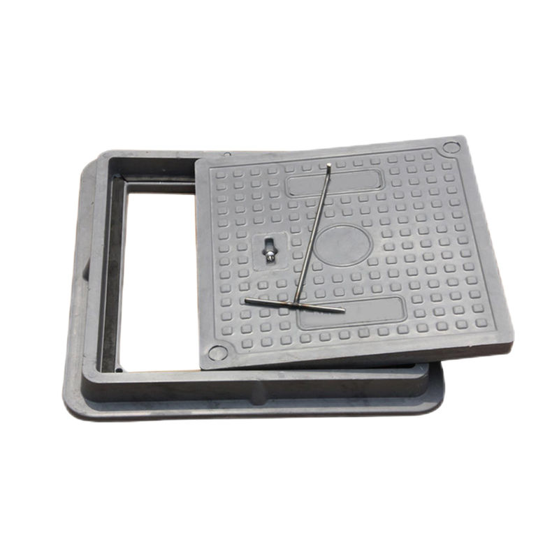 FRP/SMC/GRP Composite Resin Fiberglass Square Manhole Cover For Sidewalk Garden Road (tấm nhựa kết hợp bằng sợi thủy tinh)