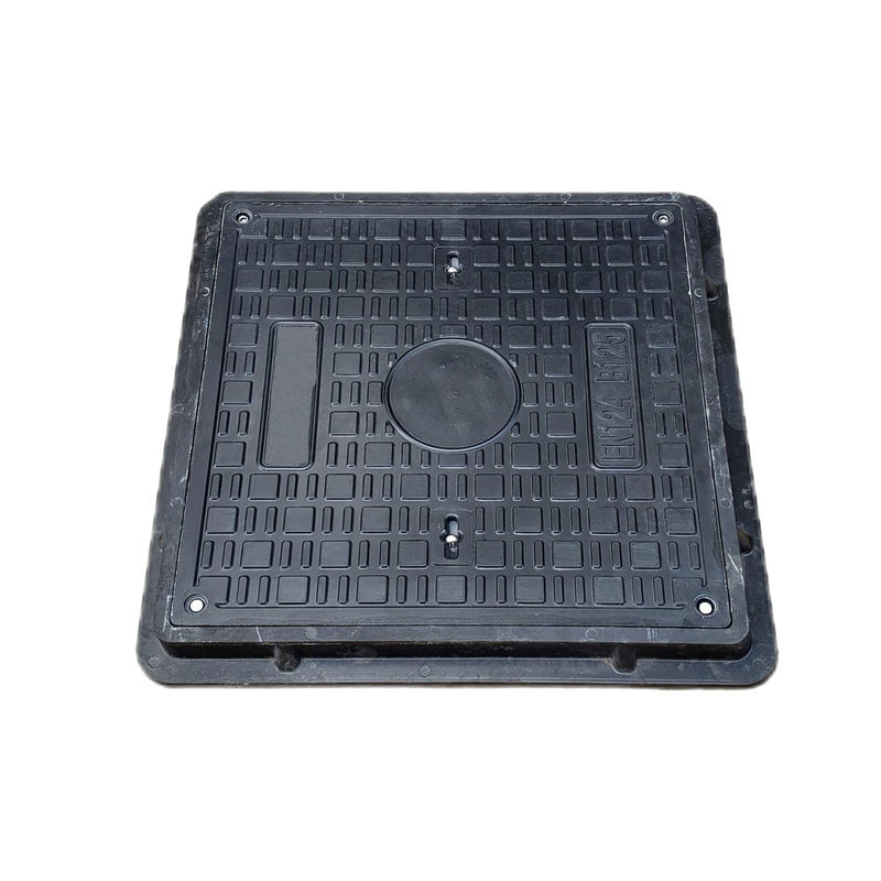 FRP/SMC/GRP Composite Resin Fiberglass Square Manhole Cover For Sidewalk Garden Road (tấm nhựa kết hợp bằng sợi thủy tinh)