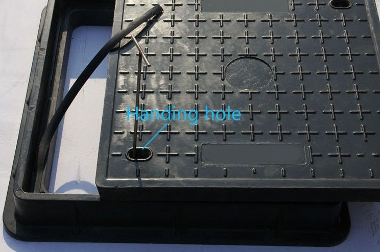 EN124 Certified SMC Manhole Cover with Anti-Slip Surface -40°C to 150°C