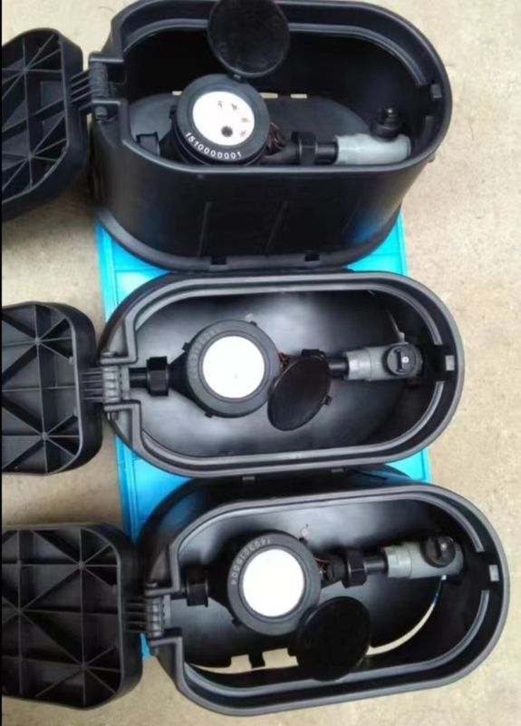 Water Meter Box WMB-03 Square Underground EN124 Standard 800~1000kg Rated Load L320 X W180 X H190mm