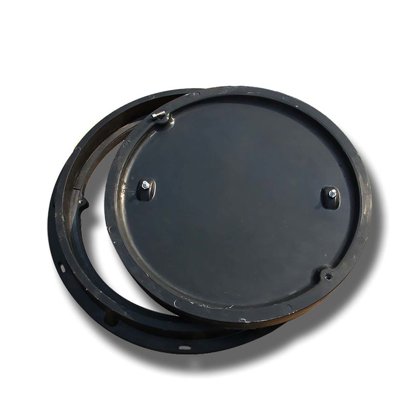 Medium Heavy Duty SMC Manhole Cover EN124 Lange levensduur Roest- en UV-bestendige 600 mm