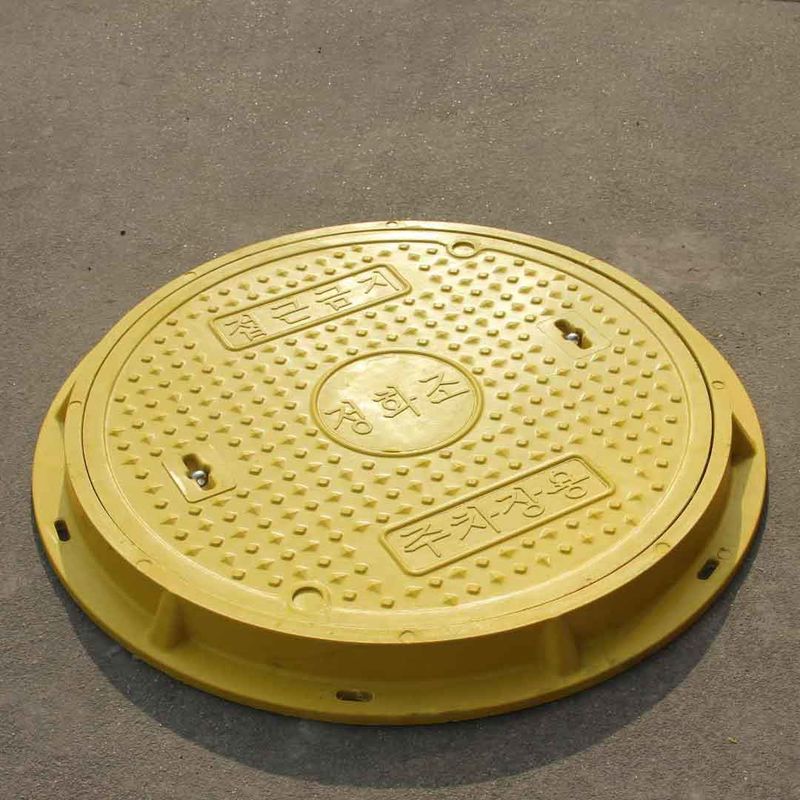 EN124 Chứng nhận BMC FRP Cover Manhole With High Load Capacity Cho các ứng dụng công nghiệp và thương mại