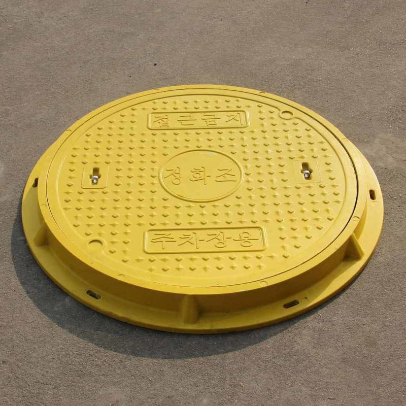 EN124 Chứng nhận BMC FRP Cover Manhole With High Load Capacity Cho các ứng dụng công nghiệp và thương mại