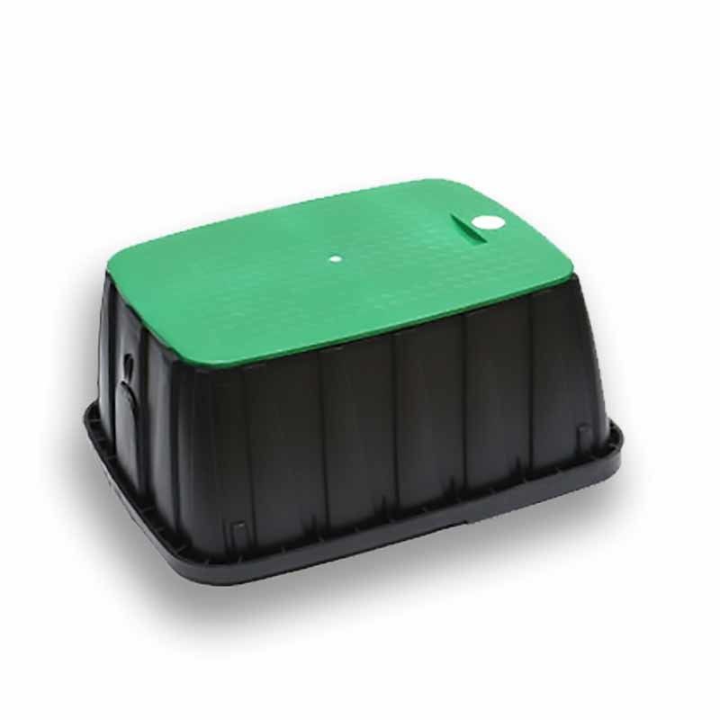 Green nắp nhựa hộp van vật liệu tái chế chống tia cực tím chống nước cho máy phun nước và hệ thống đường ống