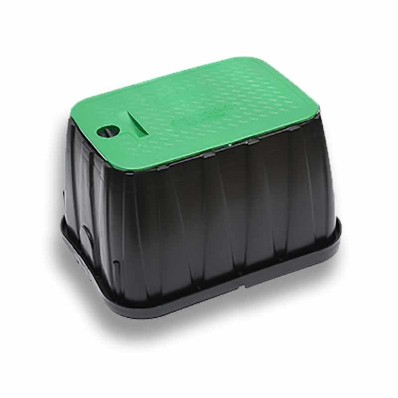 Green nắp nhựa hộp van vật liệu tái chế chống tia cực tím chống nước cho máy phun nước và hệ thống đường ống