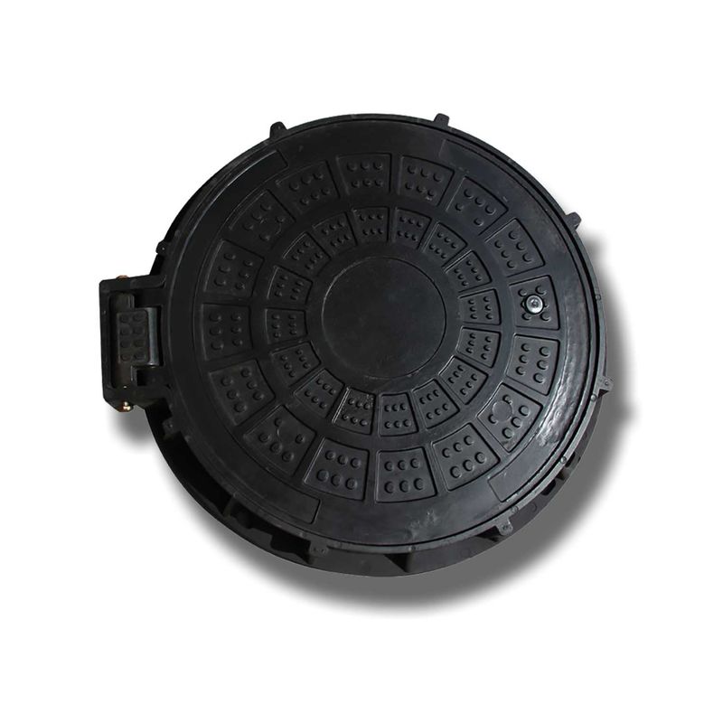 Logo personnalisé Couverture de conduit rond composite avec finition de surface anti-corrosion