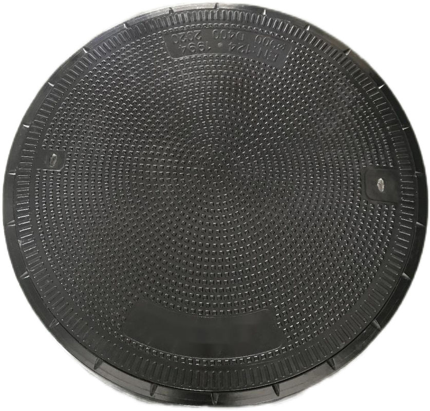 Light Weight Anti-corrosion Composite GRP Manhole Cover Round CO900 En124-D400 SMC / GRP