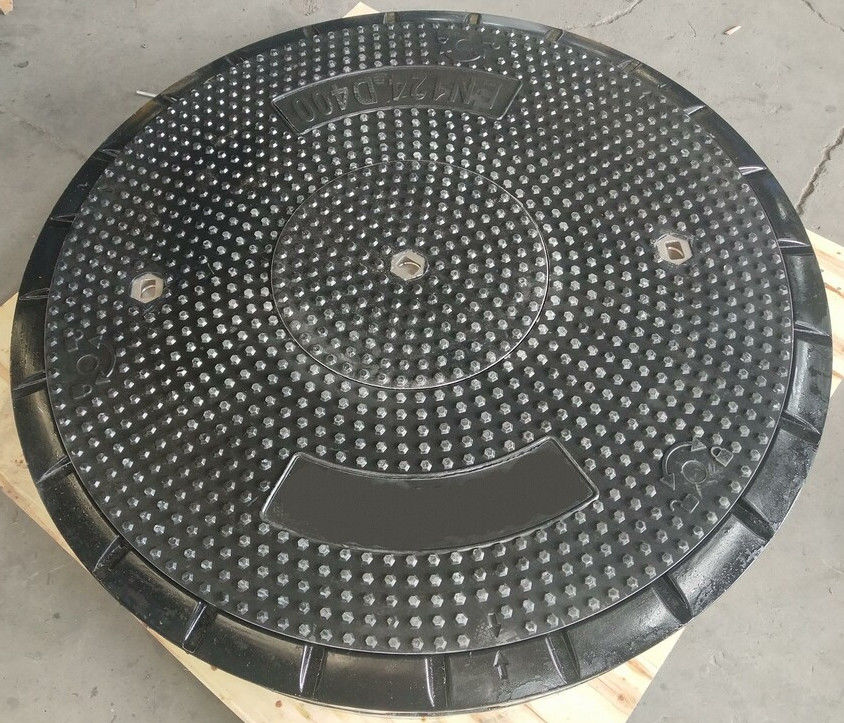 100mm Thickness Thermosetting SMC Manhole Cover with High Load-Bearing Capacity for Road Construction