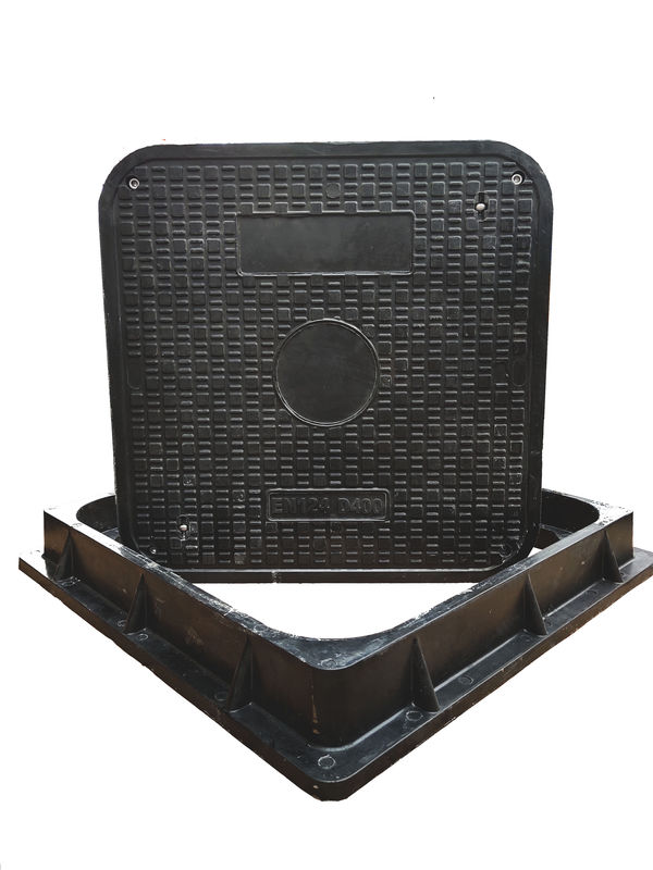 100mm Thickness Thermosetting SMC Manhole Cover with High Load-Bearing Capacity for Road Construction