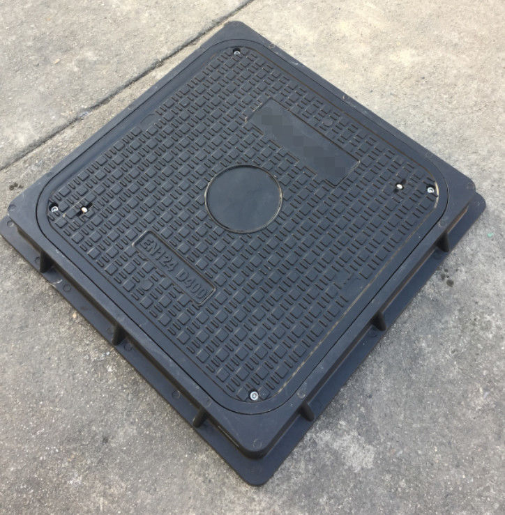 100mm Thickness Thermosetting SMC Manhole Cover with High Load-Bearing Capacity for Road Construction
