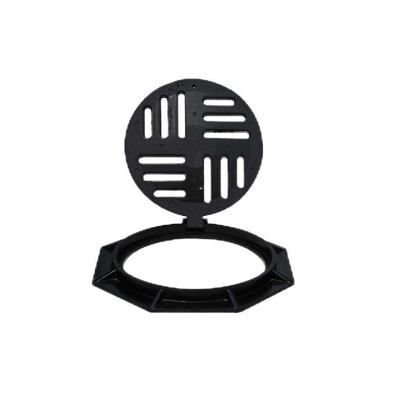 Corrosion Resistant SMC Manhole Grate For Roadway Drainage Access Light Duty