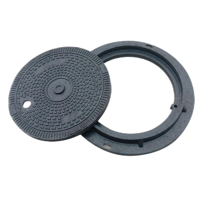 Fire Resistant and Corrosion Resistant SMC Manhole Cover with 40 Tons Load Capacity