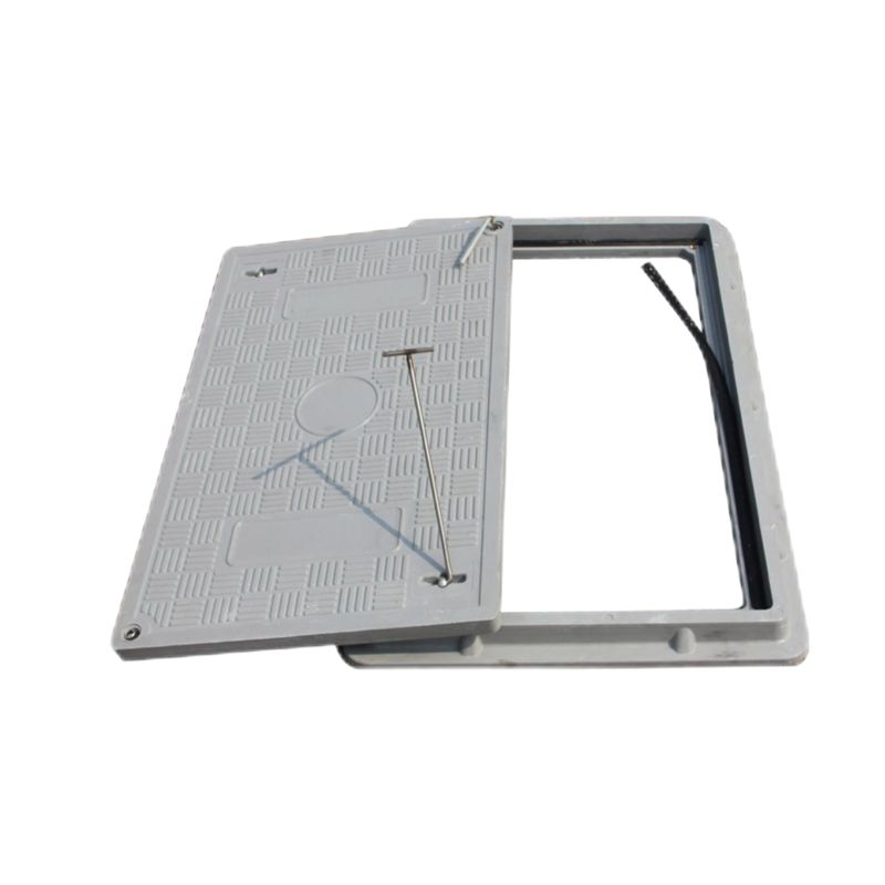 Impact-Resistant FRP Cable Pit Cover with 40 Tons Load Capacity and Anti-slip Gritted Surface