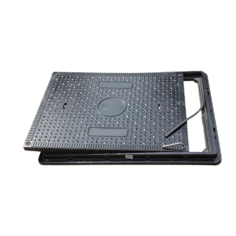 Impact-Resistant FRP Cable Pit Cover with 40 Tons Load Capacity and Anti-slip Gritted Surface