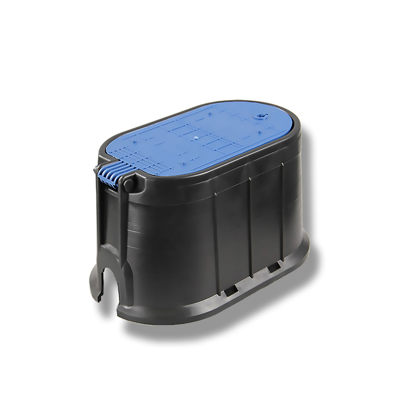 Durable Plastic Water Meter Box with Lockable Cover and Waterproof Design for Secure Meter Housing