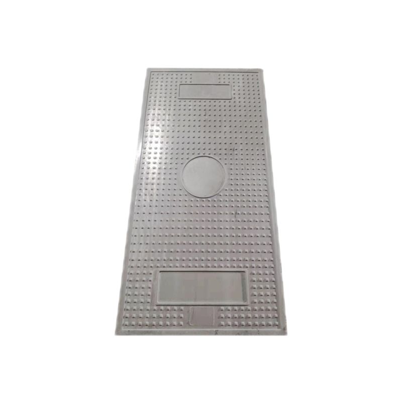 Impact-Resistant FRP Cable Pit Cover with 40 Tons Load Capacity and Anti-slip Gritted Surface