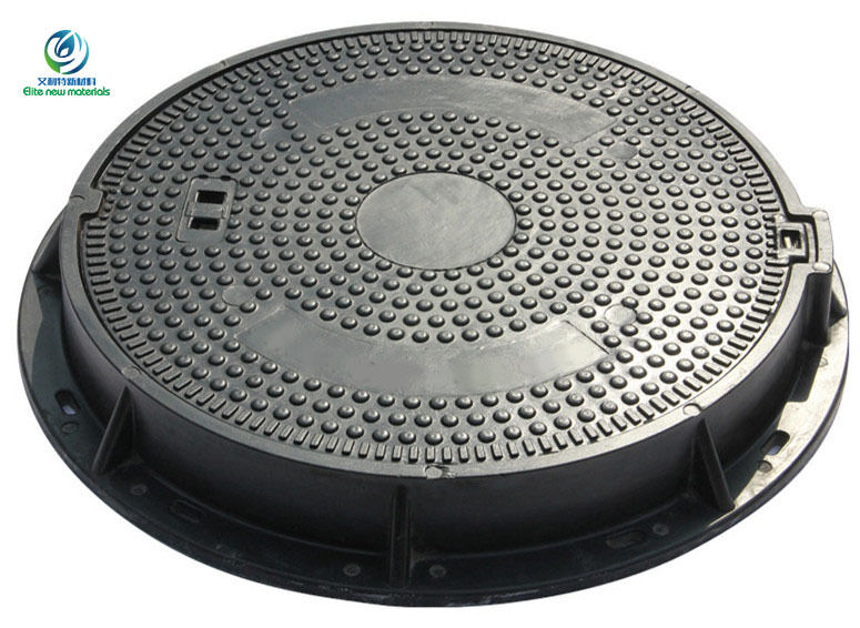 EN124 Certified GRP Manhole Cover with Non-Slip Surface and Lightweight Construction for Municipal Infrastructure