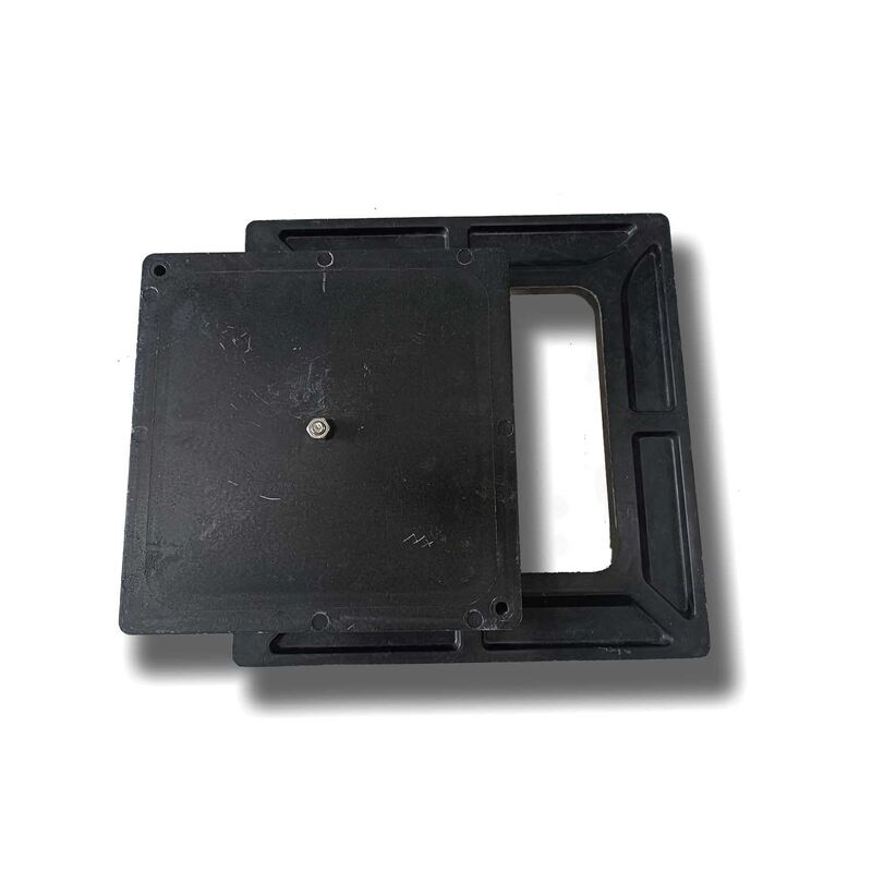 SMC Composite Manhole Cover with EN124 Standard 40 Tons Load Capacity and Anti-slip Surface