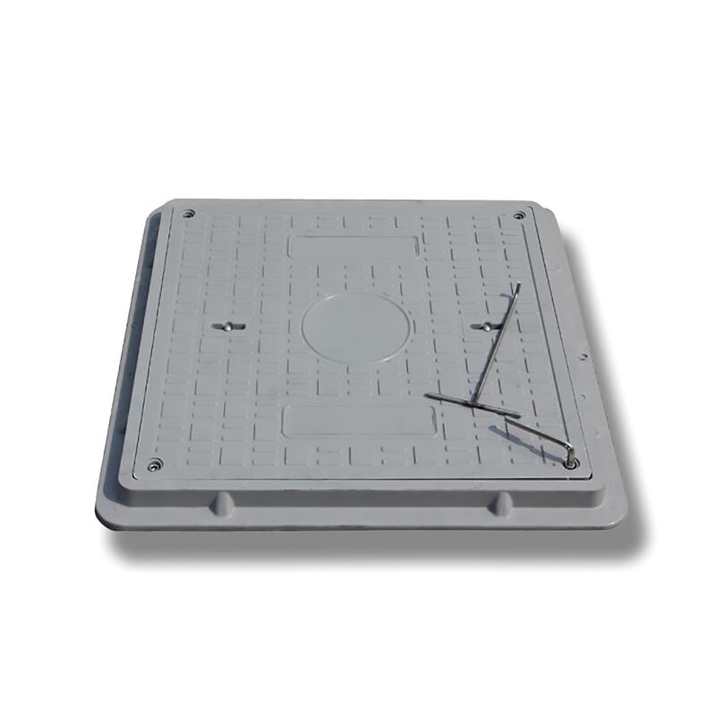 Premium EN124 Standard FRP Composite Manhole Cover with Corrosion Resistance and Customizable Design for Sewer Access