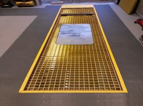 Duct Cable Trench Cover Equipped with Anti slip Surface and Customization Load Capacity Providing Cable Management Options