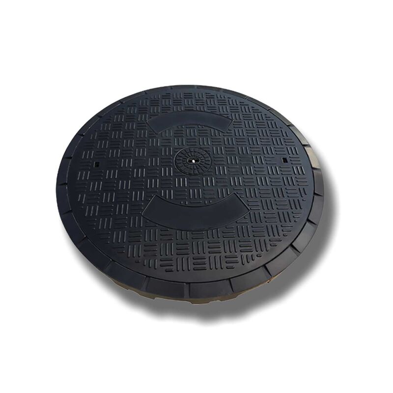 EN124 FRP Composite Manhole Cover – Anti-Theft SMC Cover for Heavy Traffic, Drainage and Utility Projects