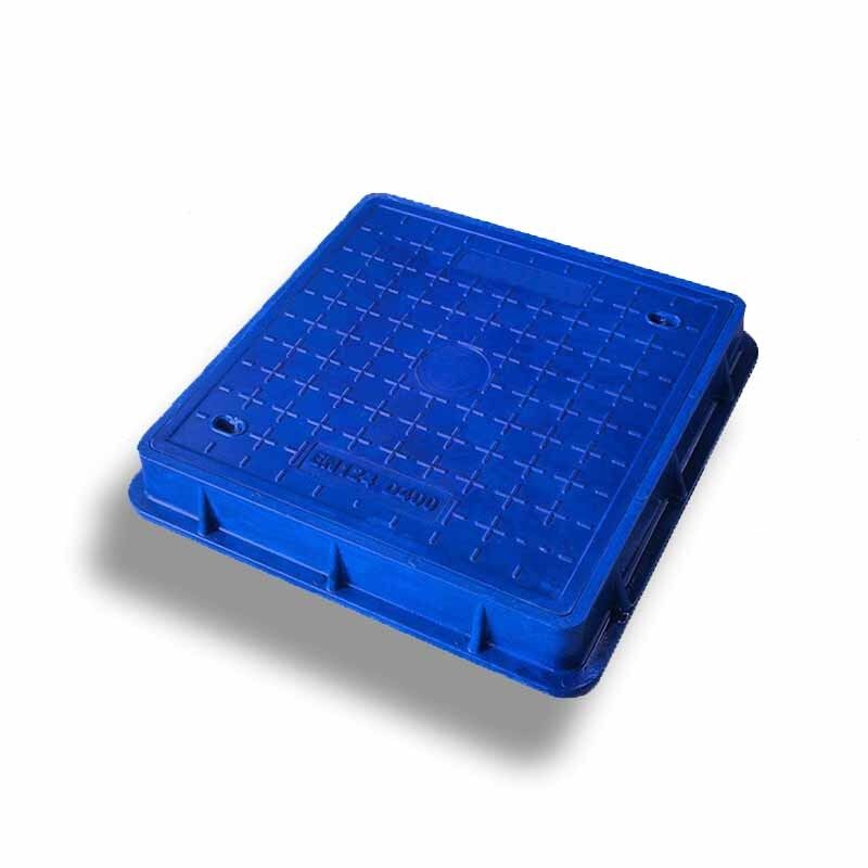 EN124 D400 Load Rating SMC Manhole Cover with Fiber Reinforced SMC Composite and Anti Corrosion for Infrastructure Projects