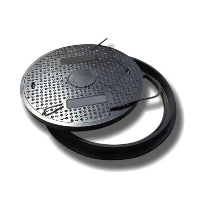 Capa de escotilha resistente aos raios UV FRP Grating Waterproof para escotilha anti-roubo ao ar livre