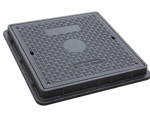 Anti-Slip Square Heavy Duty Manhole Cover Dan Frame / Waterproof Manhole Cover
