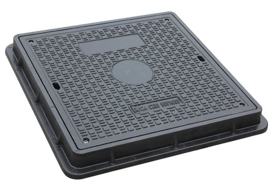 Composite Resin BMC / SMC / FRP Square Manhole Cover En124 With Different Color