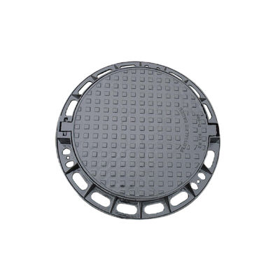 Penutup Manhole SMC yang kokoh Ketebalan 60mm untuk pemasangan yang mudah Penutup saluran pembuangan ringan