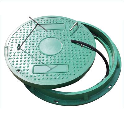 Corrosion Resistant GRP Utility Cover with Rubber Gasket Sealing for Long-Term Durability in Infrastructure