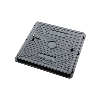 Industrial Composite Manhole Cover with EN124 D400 Standard, Waterproof Sealing Rubber Strips, and Lightweight Easy Installation