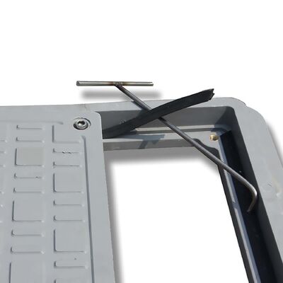 Lightweight Anti-Slip Weather Resistant SMC Composite Manhole Cover for Urban Infrastructure