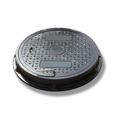 Round SMC Manhole Cover with Anti-slip Surface, Chemical Resistant and 40 Tons Load Capacity for Urban Use