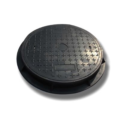 SMC Sewer Manhole Cover with Anti-Skid Surface, Long Service Life, and Corrosion Resistance