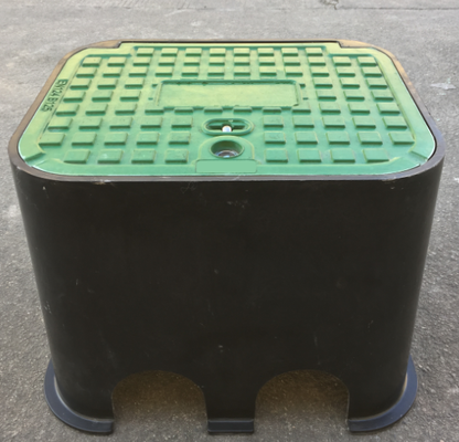UV Stabilized Water Meter Box with Lockable Cover and High Density Polyethylene (HDPE) for Utility Infrastructure