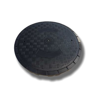 EN124 FRP Composite Manhole Cover – Anti-Theft SMC Cover for Heavy Traffic, Drainage and Utility Projects